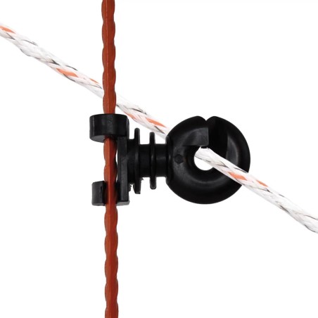 Isolateur réglable pour piquet de fer