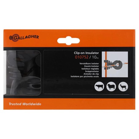Isolateur réglable pour piquet de fer