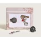 Coffret Les Petits Trésors Ophelia diffuseur voiture & porte-clefs Argent