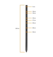 Piquet Eco 150x7cm