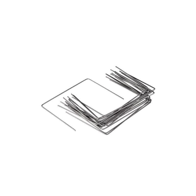 Agrafes métalliques pour fixation au sol H20x25cm (20 pièces)