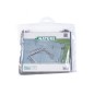 Agrafes métalliques pour fixation au sol H20x25cm (20 pièces)