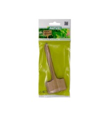 Etiquettes en T à planter en bambou naturel  H14,6 x 5,4cm (5 pièces)