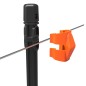 Clip-fil pour le piquet Line post isolé