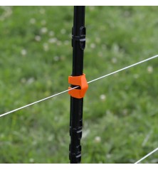 Clip-fil pour le piquet Line post isolé