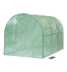 Serre de jardin H200 x350 x200cm Nature