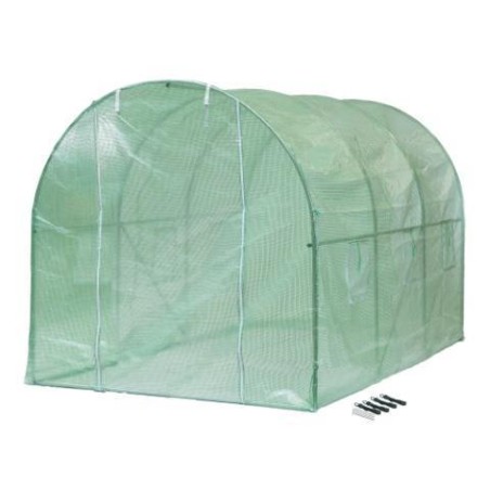 Serre de jardin H200 x350 x200cm Nature