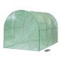Serre de jardin H200 x350 x200cm Nature