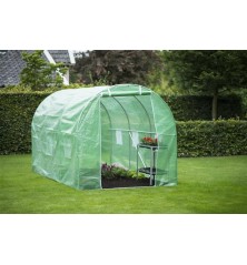 Serre de jardin H200 x350 x200cm Nature