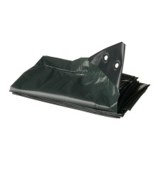 Bâche pour tas de bois 3x4m verte