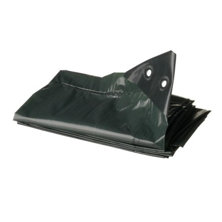 Bâche pour tas de bois 3x4m verte