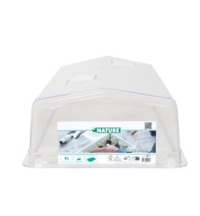 Couvercle transparent avec ventilation - H15 x 55 x 31cm