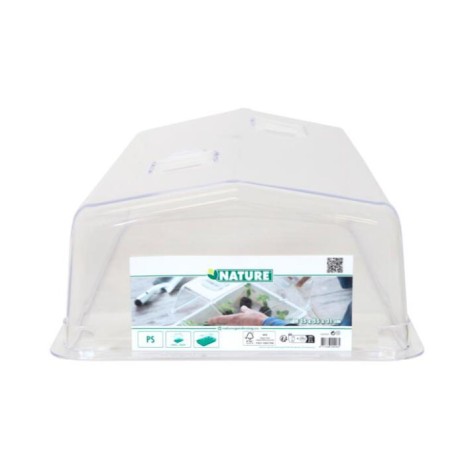 Couvercle transparent avec ventilation - H15 x 55 x 31cm