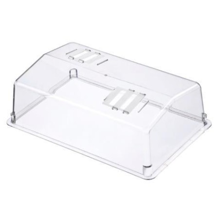 Couvercle transparent avec ventilation - H15 x 55 x 31cm