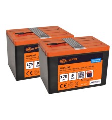 Paquet Pile 2x 9V/175Ah DUO