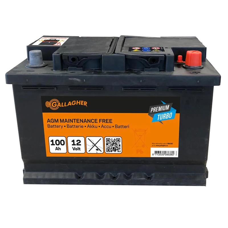 Premium Turbo Batterie AGM 12V/100Ah