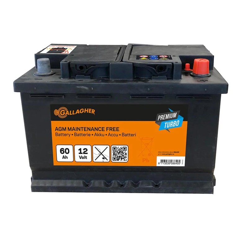 Premium Turbo Batterie AGM 12V/60Ah