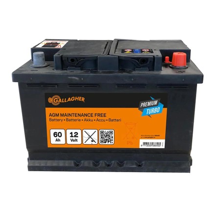 Premium Turbo Batterie AGM 12V/60Ah