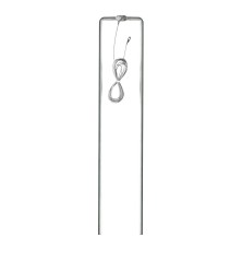 Piquet de terre mobile double