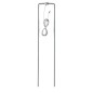Piquet de terre mobile double