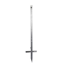 Piquet de coin 3 enrouleurs/3 isolateurs 1,25m
