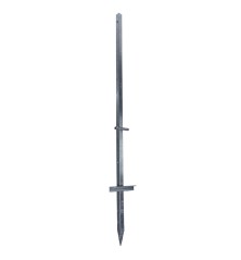 Piquet de coin 2m pour 5 enrouleurs/5 isolateurs