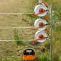 Piquet de coin 3 enrouleurs/3 isolateurs 1,25m