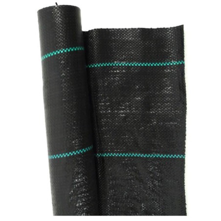 Toile de paillage PP noire 1x25m