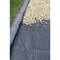Toile de paillage PP noire 1x25m