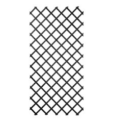Treillis extensible bois FSC anthracite H100xL200cm