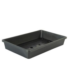 Terrine rigide pour semis anthracite - H37,5x24x6cm