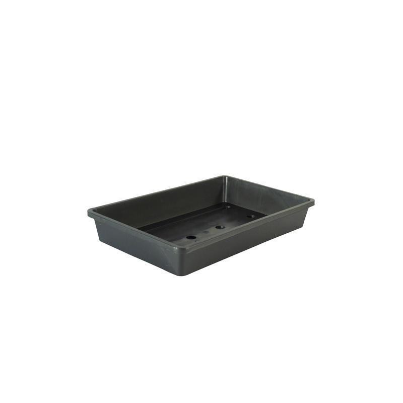 Terrine rigide pour semis anthracite - H37,5x24x6cm