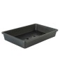 Terrine rigide pour semis anthracite - H37,5x24x6cm