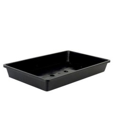 Terrine rigide pour semis noire - H55x31x7,5cm
