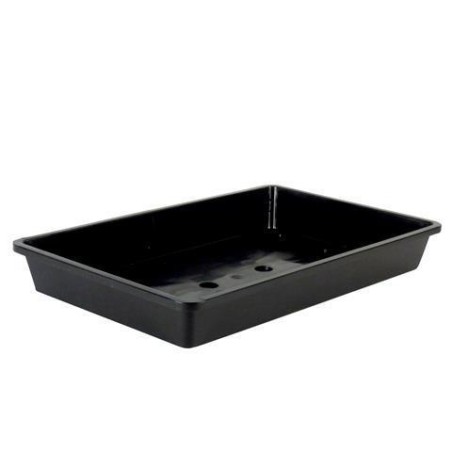 Terrine rigide pour semis noire - H55x31x7,5cm