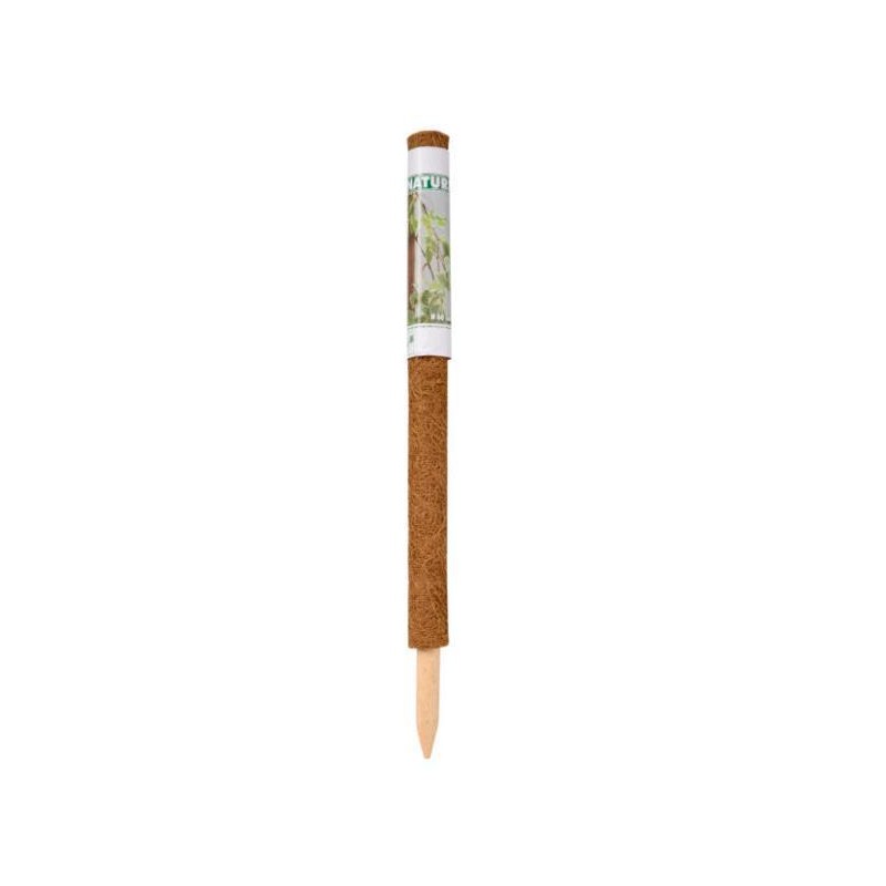 Tuteur en fibres de coco - H60 cm x Ø38 mm