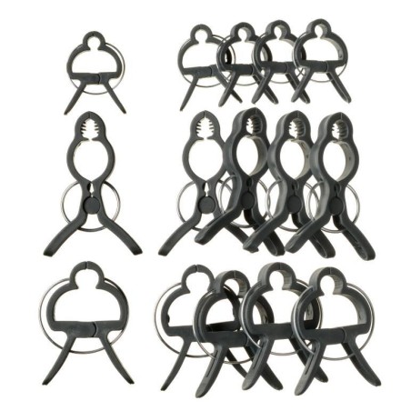 Pinces ajustables de tuteurage, verte - Ø18 mm (5 pièces)