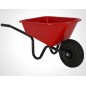 Brouette enfant rouge