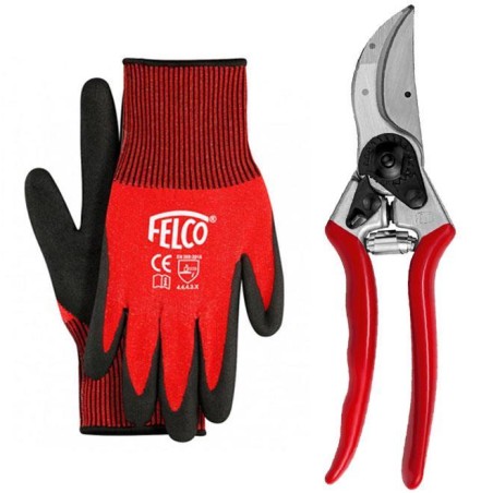 Sécateur FELCO 2 + Gants FELCO 701 L