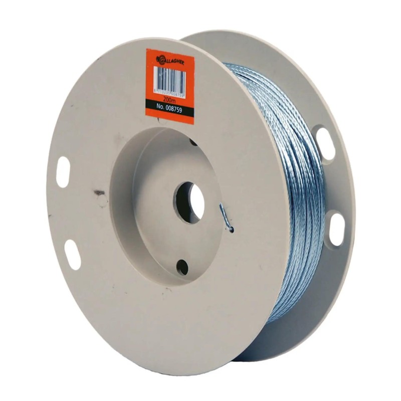 Fil d'acier tressé 2mm