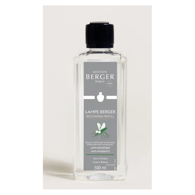 Recharge Lampe Berger Anti Moustique Vent d'Océan 500ml