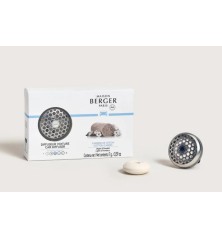 Diffuseur Voiture Silver Caresse de Coton