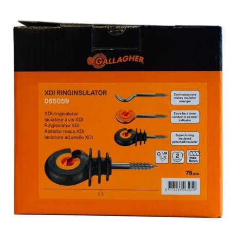 Isolateur à vis XDI 75p