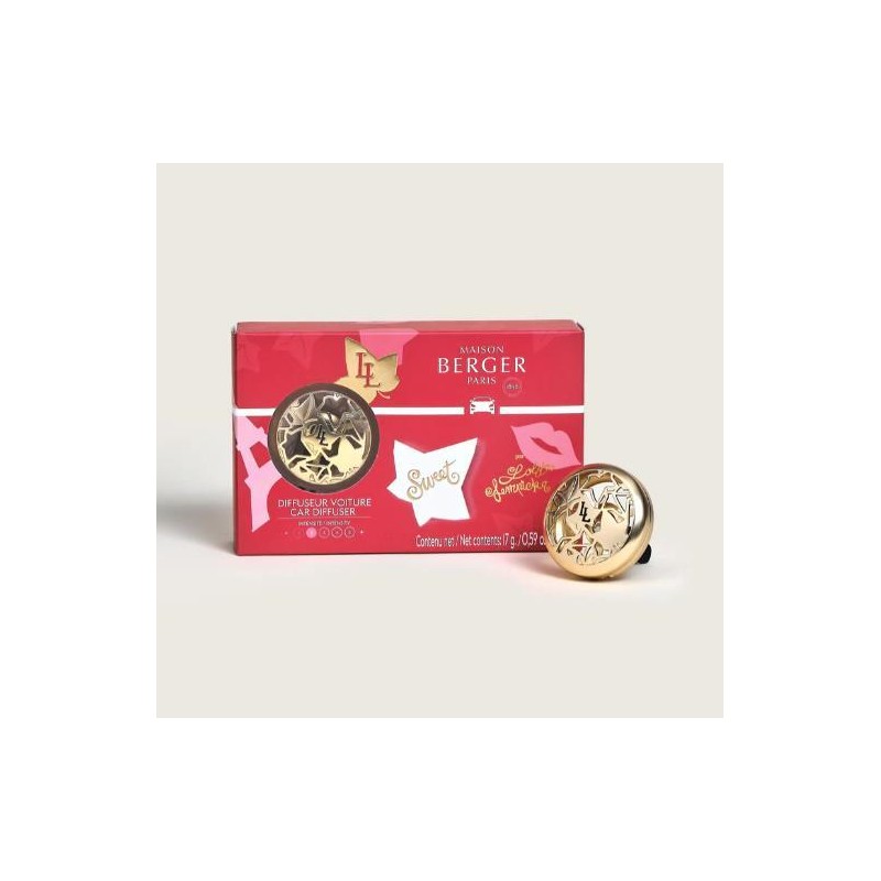 Diffuseur Voiture Satin gold Lolita Lempicka Sweet