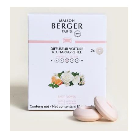 Recharge Diffuseur Voiture Lady Flower