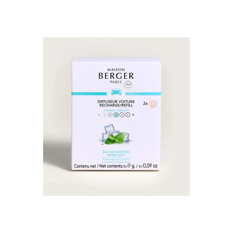 Recharge diffuseur voiture Eau des Menthes