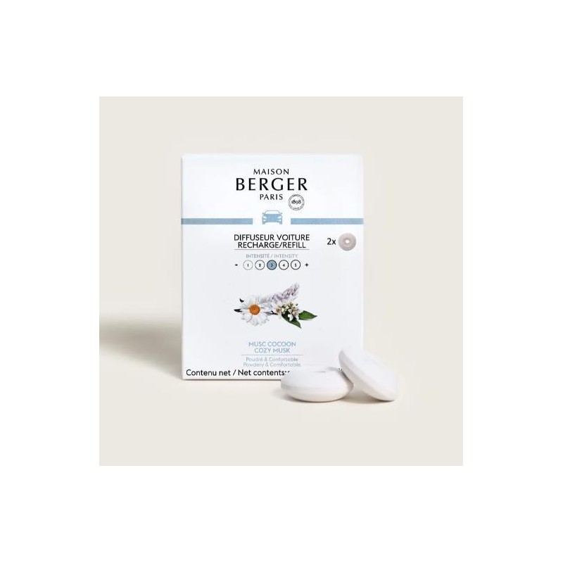 Recharge Diffuseur Voiture Musc Cocoon