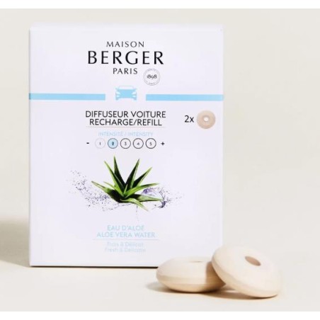 Recharge diffuseur voiture Eau d'Aloe