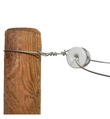 Isolateur de coin en porcelaine 60p