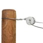 Isolateur de coin en porcelaine 6p